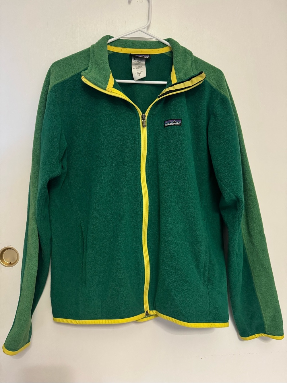 Patagonia Green Full Zip Fleece Jacket Men’s Medium